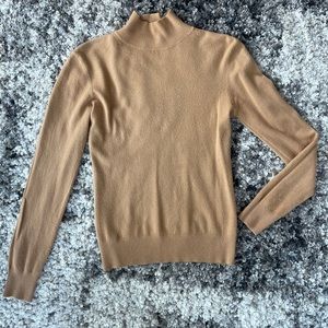 Zuiki Italia Mockneck Tan Sweater